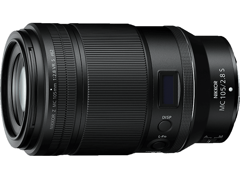 NIKON NIKKOR Z MC 105mm f/2.8 VR S 105 mm - (Kleinste Blende f/32) VR, ASPH, ED (Festbrennweite für Nikon Z-Mount, Schwarz)