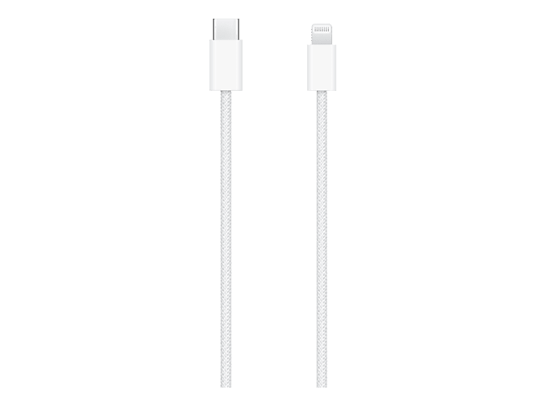Apple - (USB-C, Lightning), USB Lade/Sync-Kabel, Weiss, 2.M