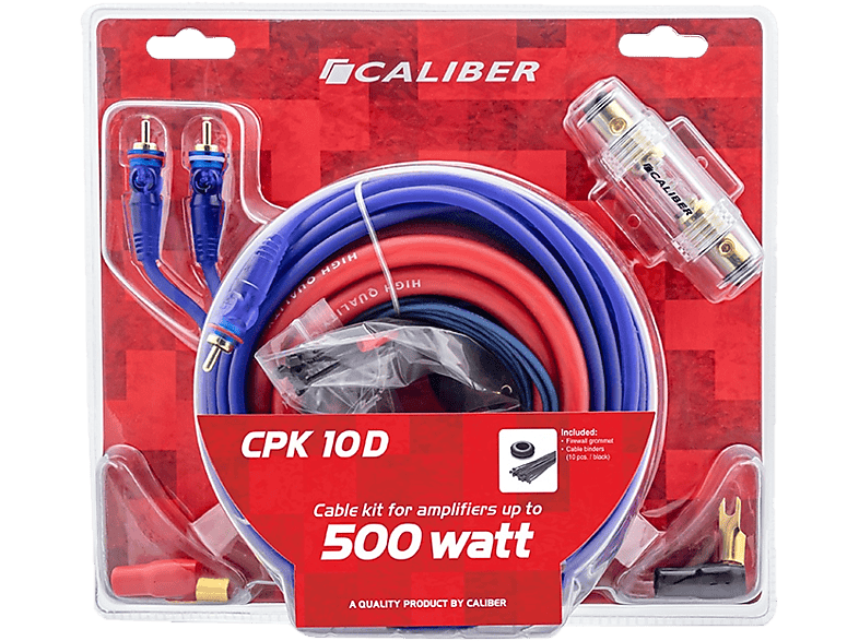 CALIBER CPK10D - Kabelsatz (Mehrfarbig)
