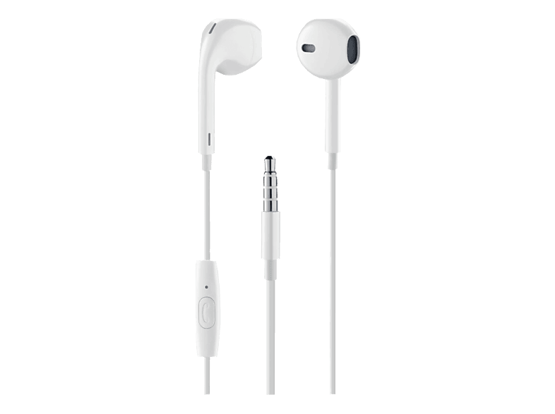 MUSIC SOUND Egg Capsule - Kopfhörer (In-ear, Weiss)
