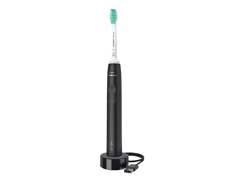 Philips Sonicare - Elektrische Zahnbürste mit Schalltechnologie, One Size, Schwarz