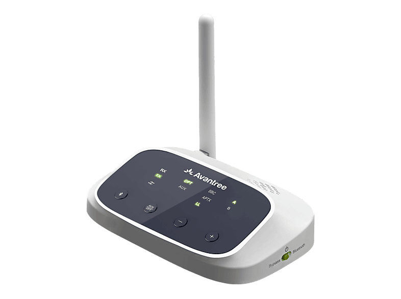 AVANTREE Oasis B - Bluetooth-Sender Empfänger (Weiss)
