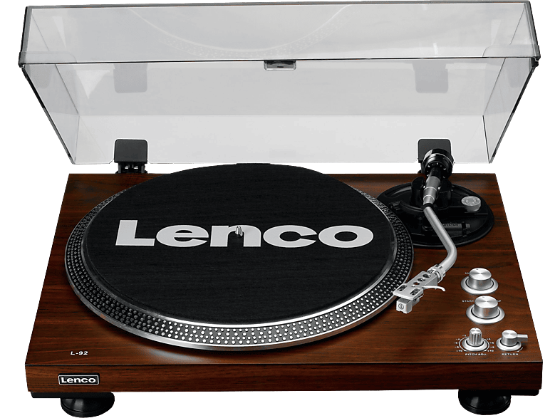 LENCO L-92 - Plattenspieler (Walnuss)