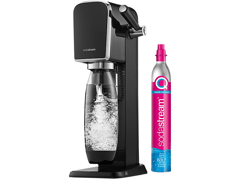 sodastream - Wassersprudler Art Schwarz, 30cm