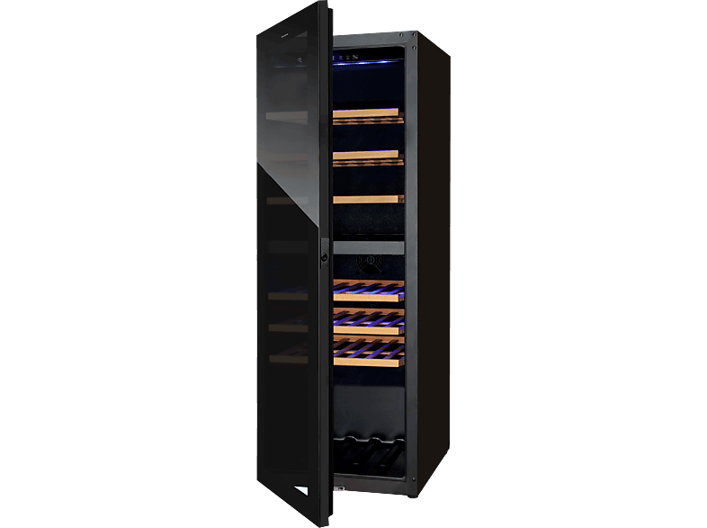 Trisa 291l Dual Zone Freistehender Weinklimaschrank – Weinkühlschrank freistehend – schwarz