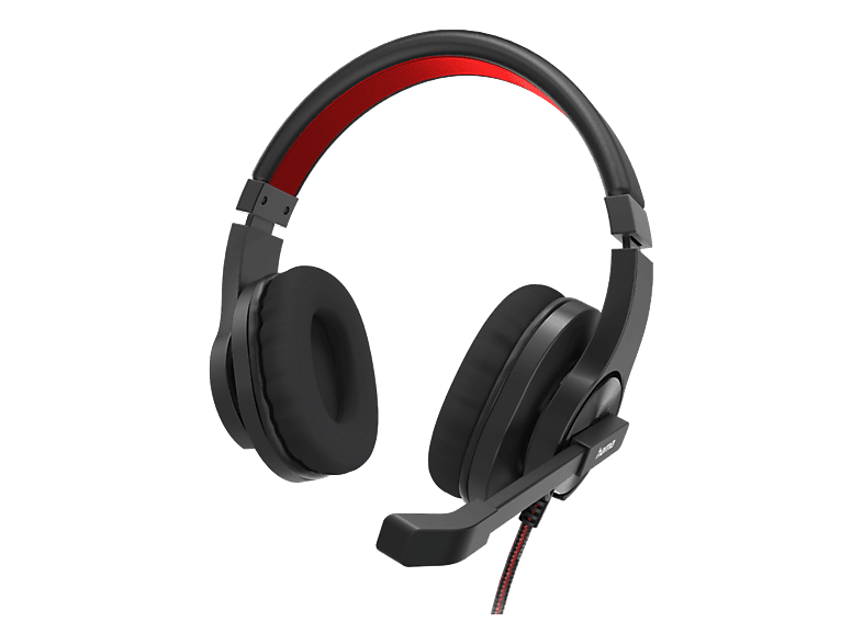 hama 00139937 PC-Office-Headset HS-USB400 V2, Stereo, Schwarz