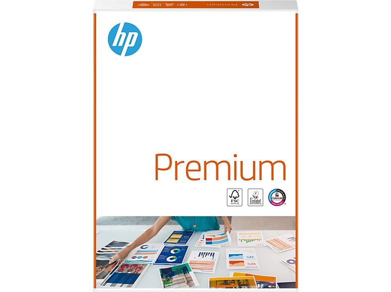 HP Kopierpapier Premium A3 CHP860 80g, hochweiss 500 Blatt