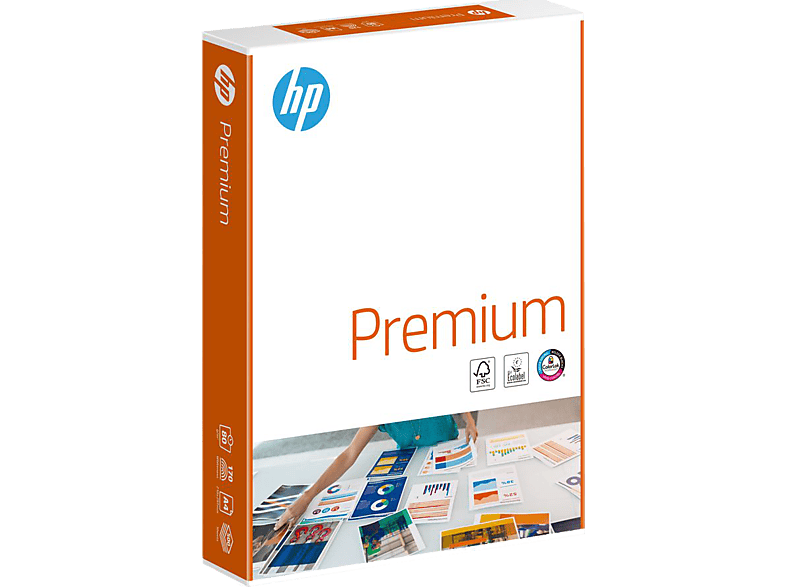 HP Kopierpapier Premium A4 CHP850 80g, hochweiss 500 Blatt