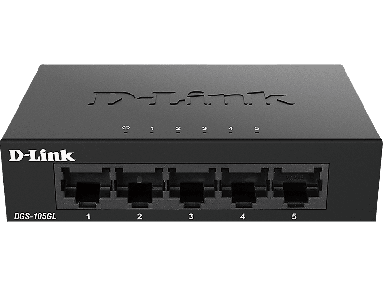 D-Link DGS-105GL/E DGS-105GL/E Netzwerk Switch 5 Port 1 GBit/s