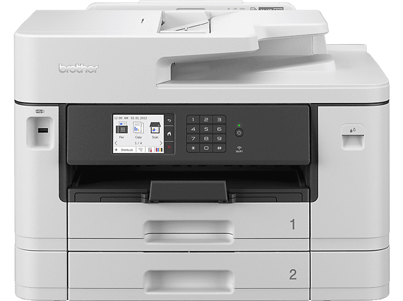 Brother MFC-J5740DW [Tintendrucker, Farbe, WLAN, A3] Multifunktionsdrucker Tinte – Tintenstrahldrucker