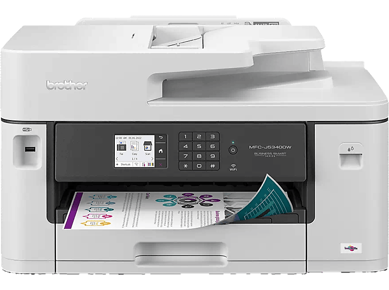 BROTHER MFC-J5340DW - Ink Multifunktionsdrucker, Weiss