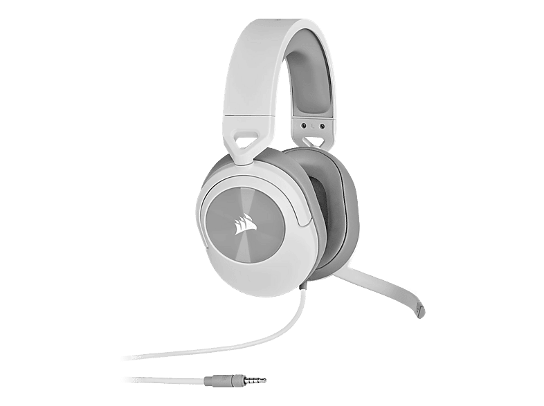 Corsair - HS55 STEREO Kopfhörer Kabelgebunden Kopfband Gaming Weiß, Weiss