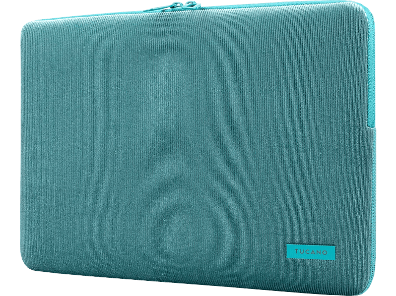 TUCANO Laptop-Tasche VELLUTO Cyan Stoff - Farbe: petrol - Laptop-Tasche