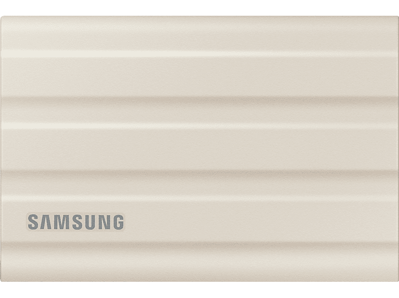 Samsung - T7 Shield Portable SSD - 2 TB - USB 3.2 Gen.2 Externe SSD, Beige, 2 TB