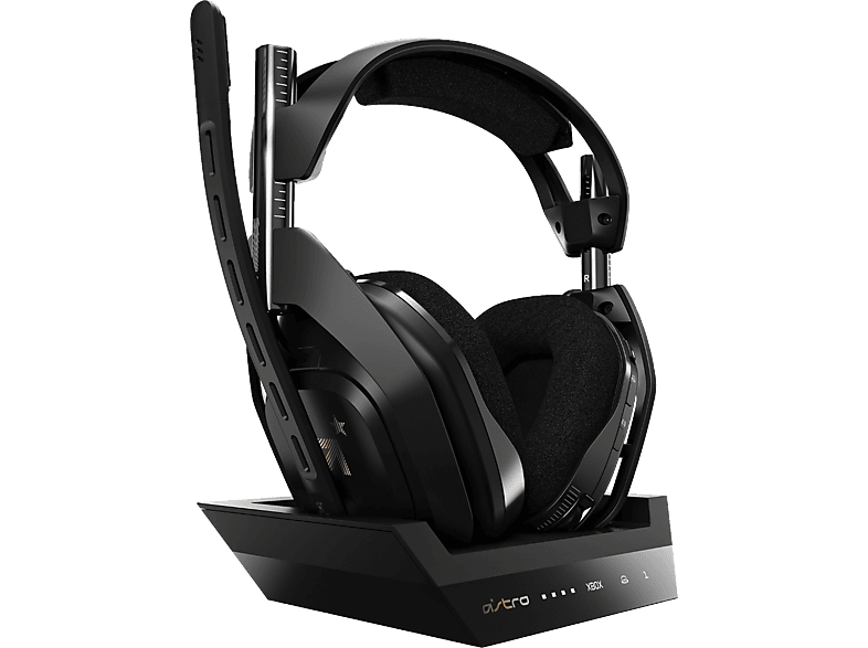 ASTRO GAMING A50 (2019) + Base Station - Gaming Headset, Schwarz/Gold
