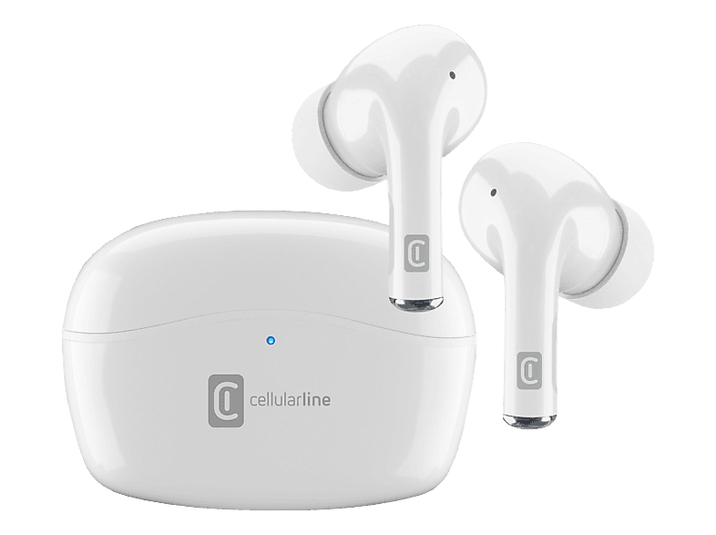 CELLULAR LINE Vivid - True Wireless Kopfhörer (In-ear, Weiss)