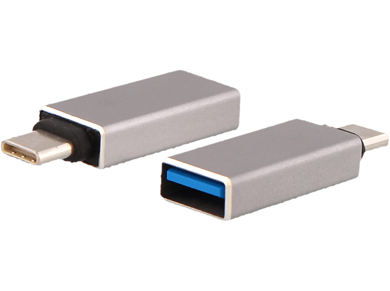 TNB ADATCSG - USB-C auf USB-A Adapter (Grau)