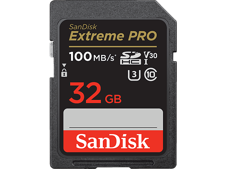Sandisk, SD Speicherkarten, SanDisk Extreme Pro 100MB/s SDHC 32GB, Produkte & Wohnen