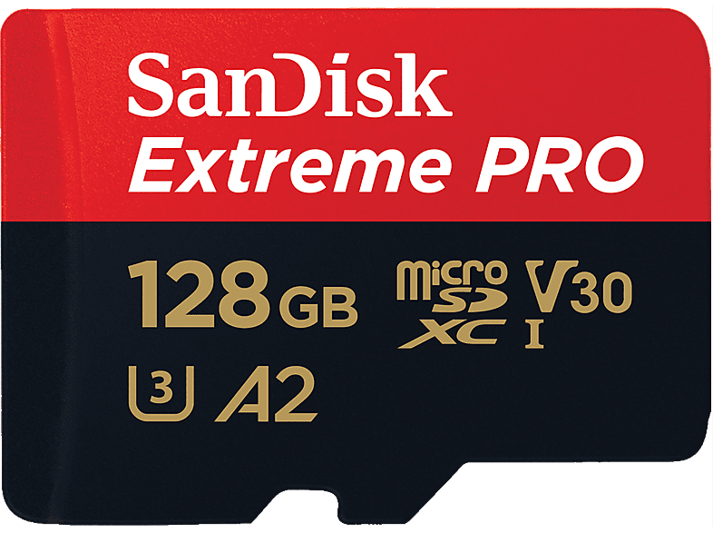 Sandisk, microSD Speicherkarten, SanDisk ExtremePro 200MB/s microSD 128GB, Produkte & Wohnen