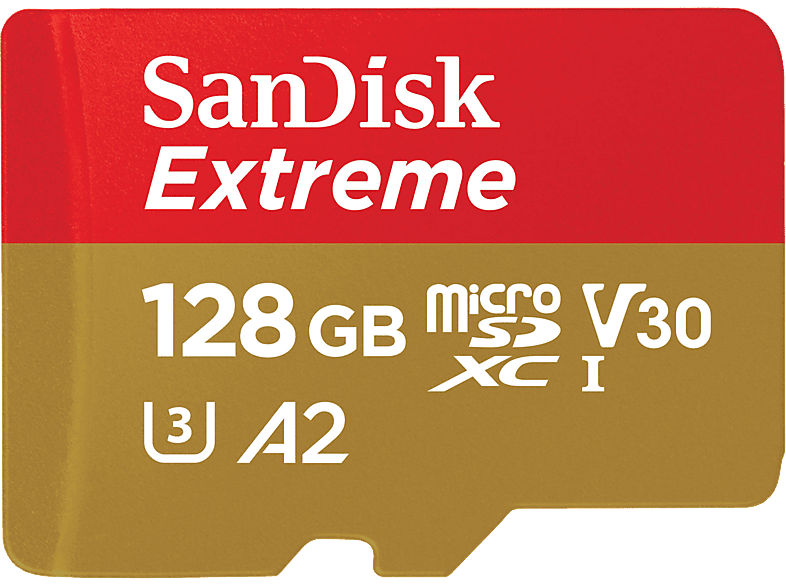 Sandisk, microSD Speicherkarten, SanDisk ExtremeSDXC 190MB/s128GB Action, Produkte & Wohnen