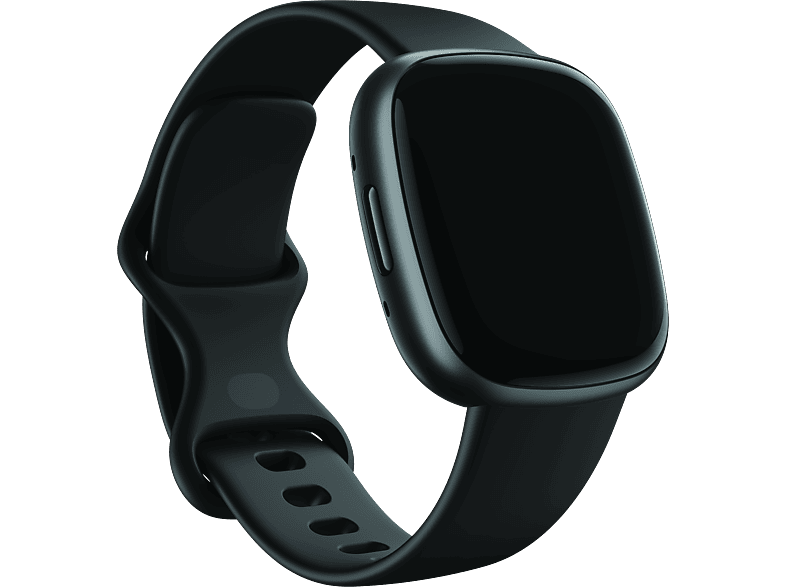 Fitbit - Versa 4, One Size, Schwarz