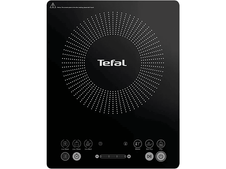 TEFAL IH2108 - Induktionskochfeld (Schwarz)