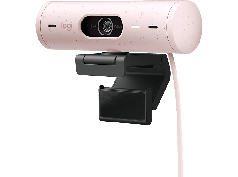 LOGITECH Brio 500 - Webcam (Rosa)
