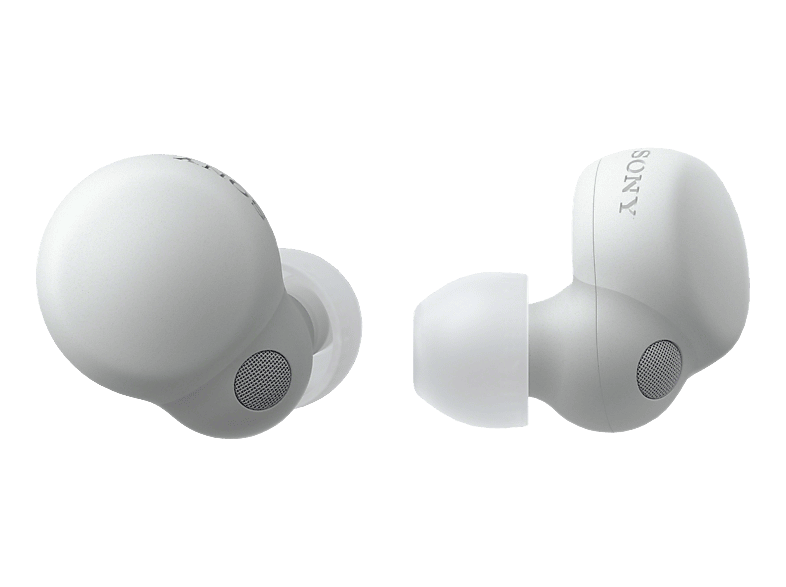 SONY LinkBuds S, In-ear Noise Cancelling True Wireless Kopfhörer Bluetooth Weiss