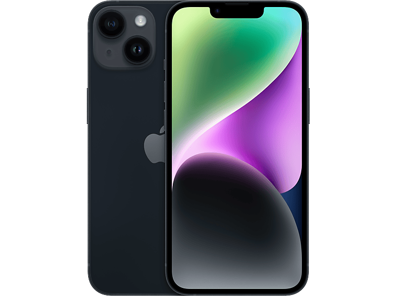 REFURBISHED iPhone 14 128 GB Black Dual SIM - EXZELLENT