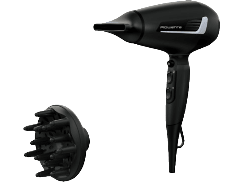ROWENTA Power Style Haartrockner (CV8820) Schwarz (2100 W)