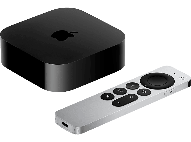 Apple -  TV,  TV 4K WiFi + Ethernet with 128GB Storage, Black