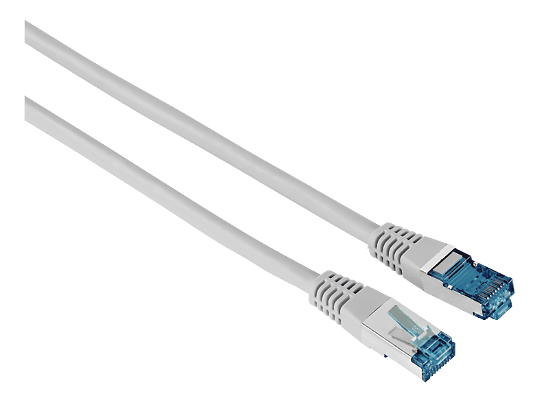 HAMA LAN CAT-6 - Netzwerkkabel, 10 m, Grau
