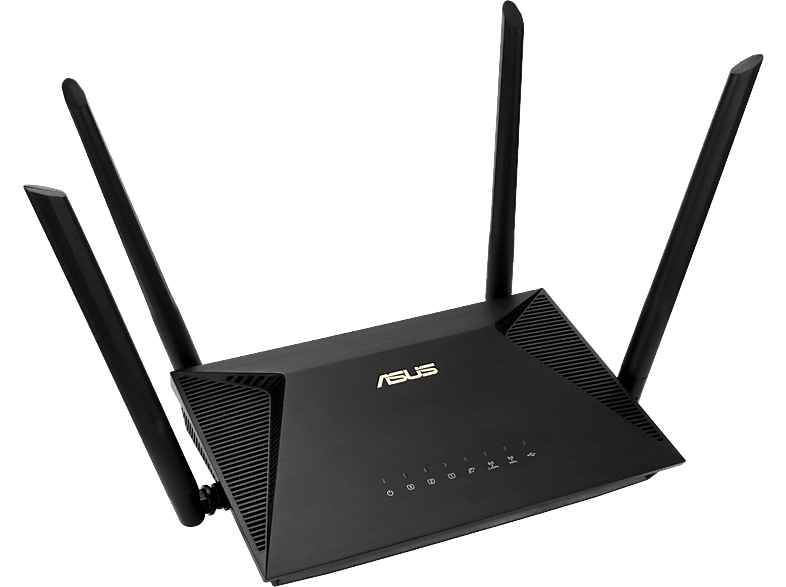ASUS - RT-AX53U WLAN-Router Gigabit Ethernet Dual-Band (2,4 GHz/5 GHz) 4G Schwarz
