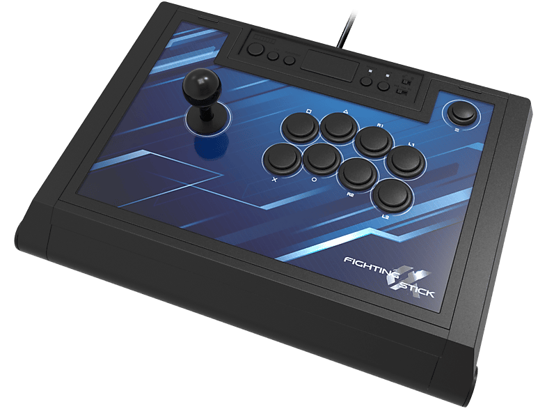 HORI Fighting Stick für PlayStation 5 - (Blau/Schwarz)