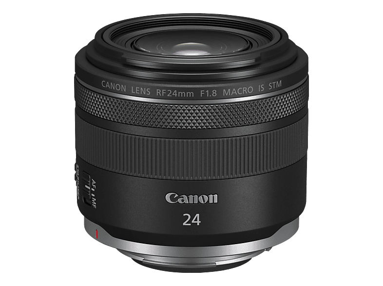 CANON RF 24mm F1.8 MACRO IS STM 24 mm - f/1.8 (Kleinste Blende f/22) RF, IS, (Festbrennweite für Canon R-Mount, Schwarz)