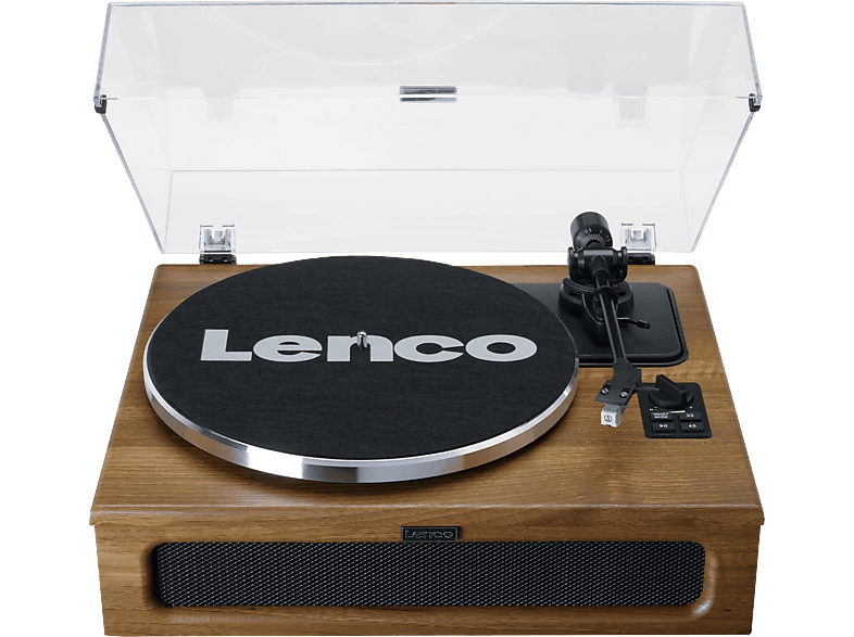 Lenco - Plattenspieler LS-410WA Schwarz, Braun