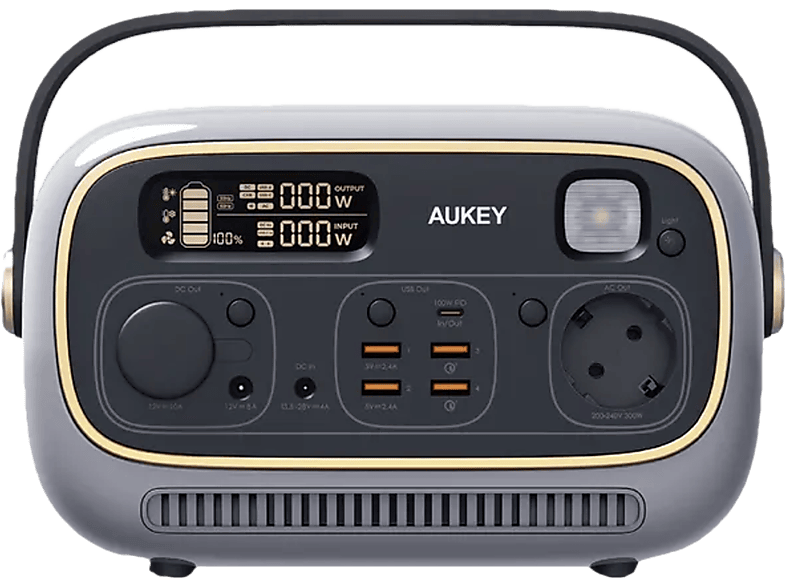 AUKEY PowerStudio Station 300 RE 03-GREY 297WH, 82500 mAh