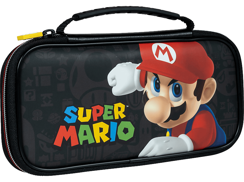 NACON Nintendo Switch Deluxe Travel Case - Super Mario Hartschalentasche (Schwarz)
