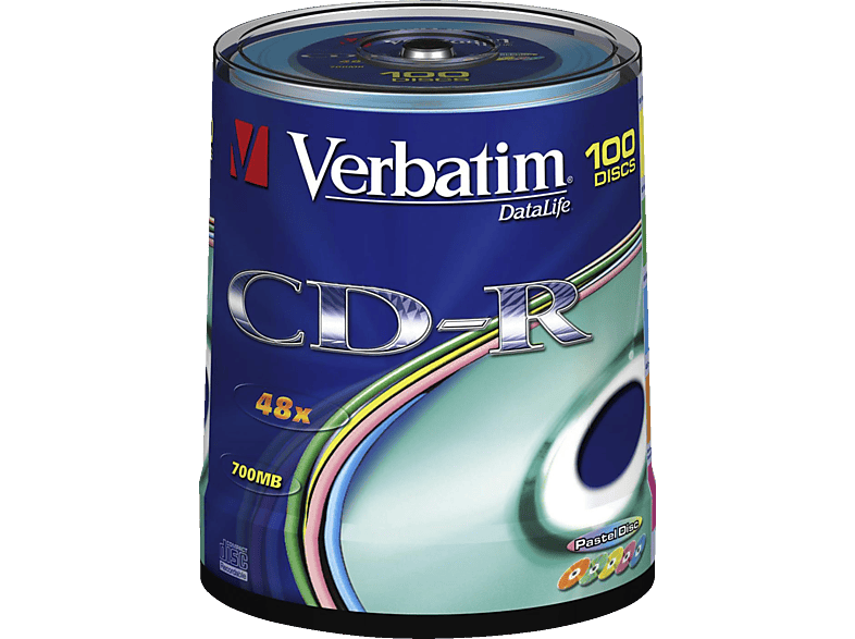 Verbatim CD-Rohlinge Extra Protection 700 MB 100 Stück