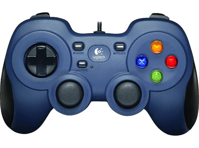 Logitech Gaming F310 Controller Gamepad PC Blau