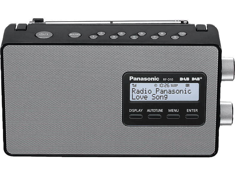 Panasonic, Radio / Wecker, Panasonic DAB+ Radio portable D10 Black, Produkte & Wohnen