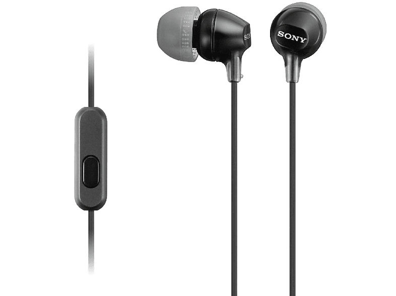 Sony -  In Ear Kopfhörer, Schwarz, 45mm