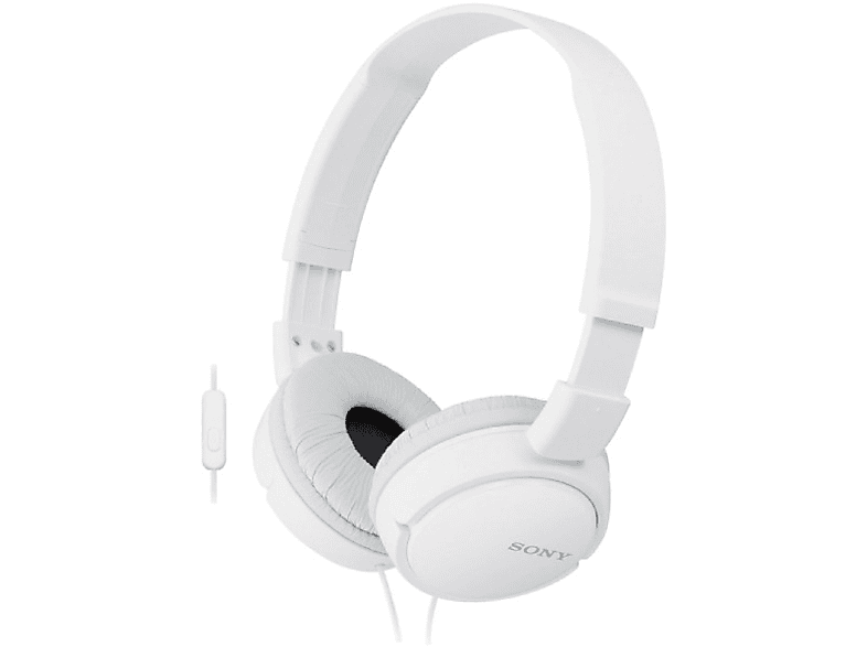 SONY MDR-ZX110APW - Kopfhörer (On-ear, Weiss)