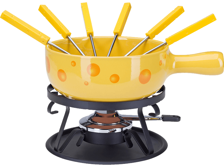 NOUVEL Formaggio - Käsefondue-Set (Gelb)