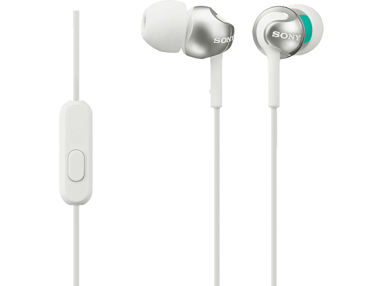 Sony MDR-EX110AP White Walkman-Kopfhörer – In Ear Kopfhörer – weiss