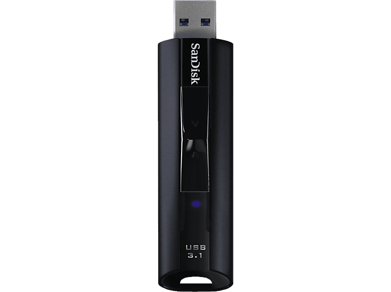 SANDISK Extreme PRO® - USB-Stick (256 GB, Schwarz)