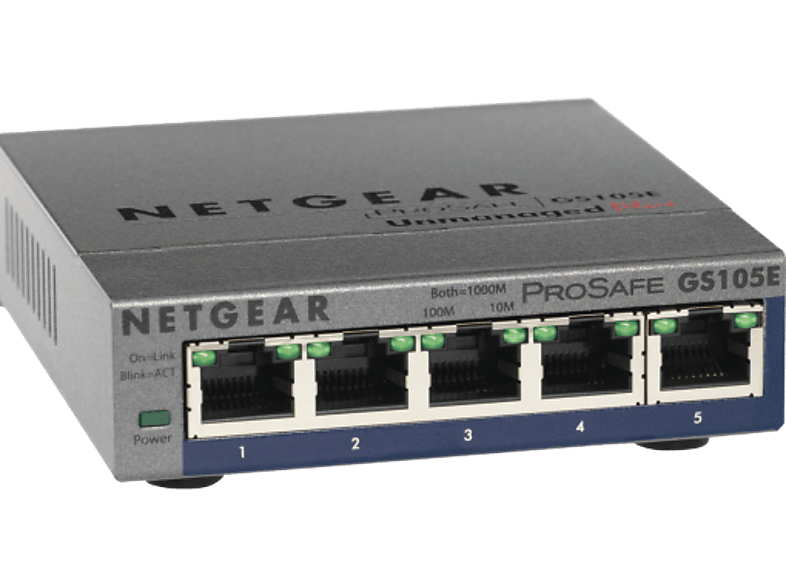 Netgear -  Switch GS105Ev2 5 Port