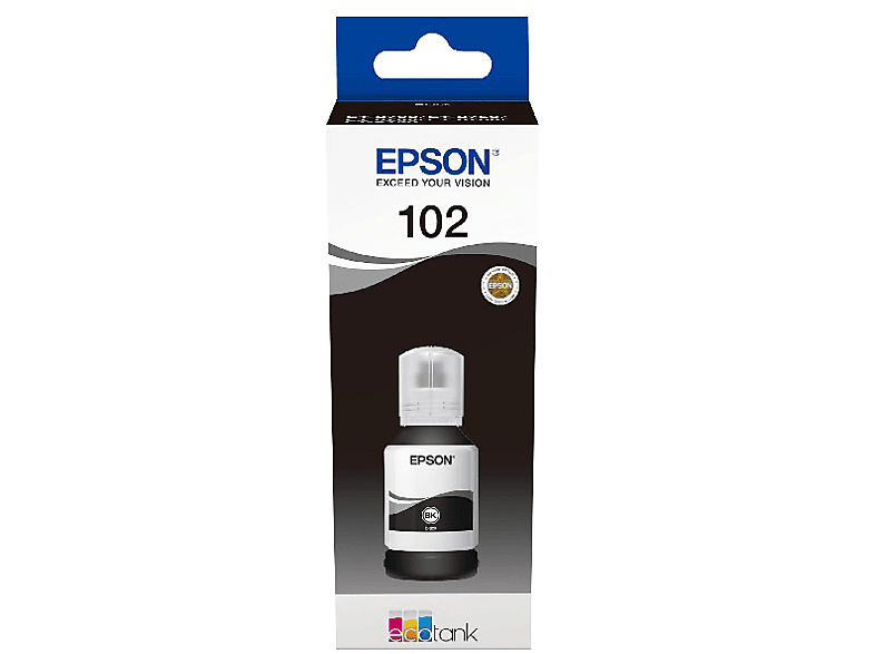 EPSON Tintenbeh&auml;lter 102 schwarz T03R140 EcoTank ET-2700 7500 Seiten