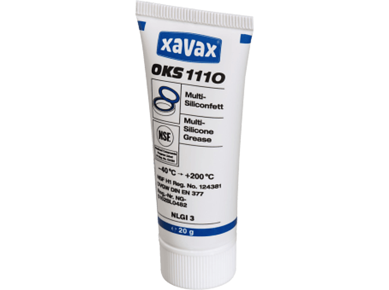 Xavax - OKS 1110 Multi-Silikonfett (1 Stück), One Size, Blau