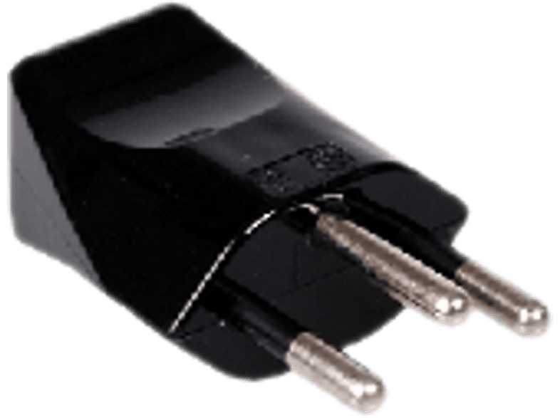 SCHOENENBERGER 04.109.2SZ STECKER TYP 12 SCHWARZ - Stromstecker (Schwarz)